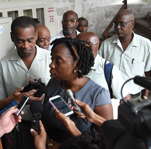Protest Action Continues Barbados Advocate