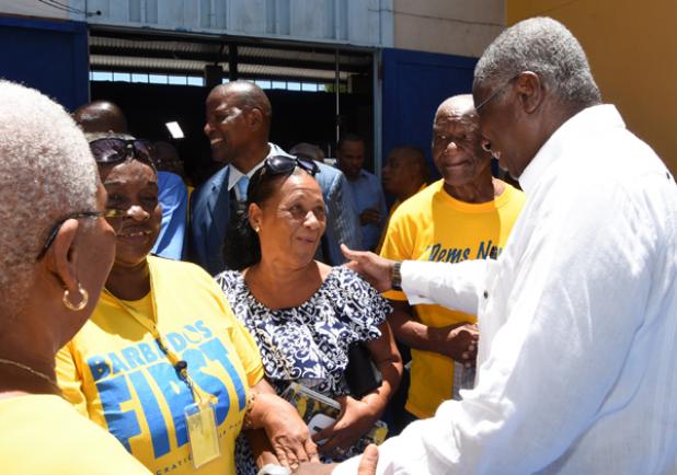 PM: Be patient | Barbados Advocate